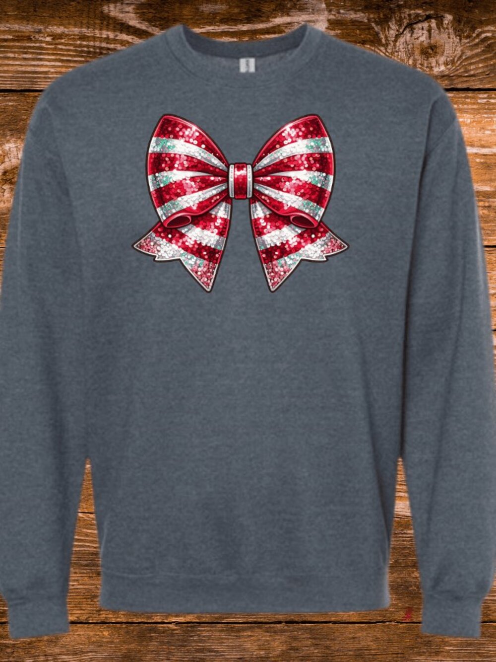 Kids Christmas Peppermint Sweatshirt